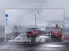 Chiny: pożar samolotu transportowego w Hangzhou