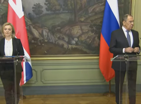 Ławrow o spotkaniu z szefową brytyjskiej dyplomacji: rozmowa niemego z głuchym