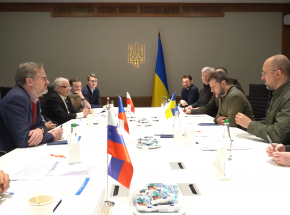 Premier Morawiecki po wizycie w Kijowie: "Nigdy nie zostawimy was samych"