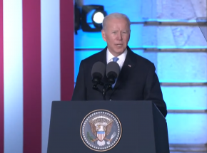 Joe Biden wygłosił przemówienie. Cytował Jana Pawła II