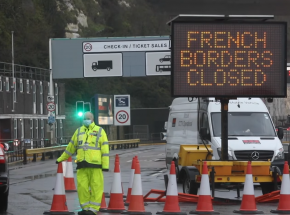 Brytyjski minister transportu dziękuje Polakom za pomoc podczas kryzysu na granicy