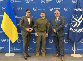 W. Zełenski odwiedził Międzynarodowy Trybunał Karny w Hadze 