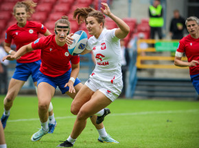 Kraków 2023 - rugby 7: Polki ze srebrem