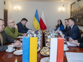 M. Błaszczak spotkał się w Warszawie z ukraińskim ministrem obrony