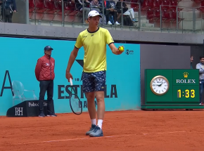 ATP Madryt: Hubert Hurkacz awansował do drugiej rundy turnieju 