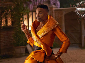 Billy Porter jako Wróżka Chrzestna na pierwszym zdjęciu z "Kopciuszka"