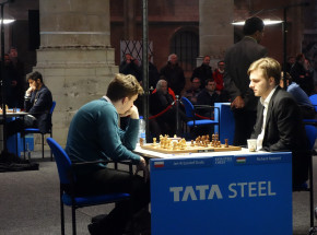 Szachy: remisy Polaków w czwartym dniu Tata Steel Chess