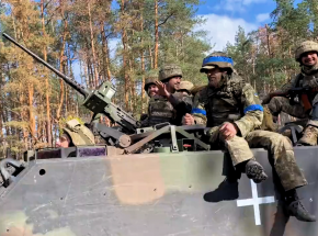 Wojska ukraińskie zmierzają do Chersonia