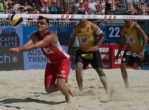 Siatkówka plażowa - Elite 16: kontuzja zamiast medalu, przedwczesny koniec meczu Bryla i Łosiaka