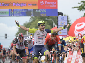 Tour de Pologne: niespodziewany zwycięzca w Zamościu
