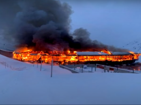 Spłonęło najwyżej położone muzeum motocykli na świecie