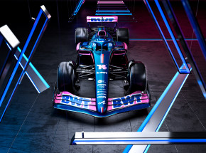 F1: niebiesko-różowe Alpine A522