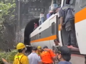 Tajwan: kilkadziesiąt osób zginęło w katastrofie kolejowej