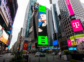 Daria Zawiałow na Times Square w Nowym Jorku!