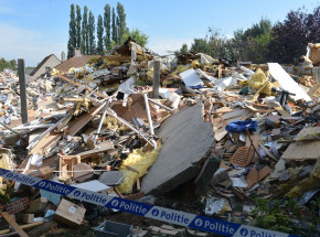 Śląsk: zawaliła się ściana budynku w Świętochłowicach 