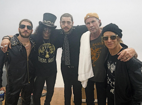 Slash i inne rockowe gwiazdy na sylwestrowym koncercie Post Malone’a!