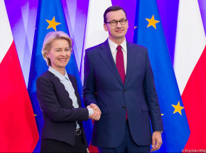 Mateusz Morawiecki spotkał się z przewodniczącą Komisji Europejskiej Ursulą von der Leyen