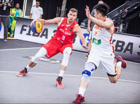 Kraków 2023 - Koszykówka 3x3: porażka i zwycięstwo Polaków na początek turnieju