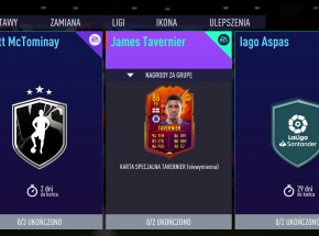 FIFA 21: karta "Headliners" Jamesa Taverniera