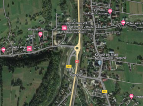 Wieś Suche bez części o nazwie Cipki