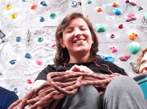 Ścianka wspinaczkowa - idealne miejsce dla osób z niepełnosprawnościami [WYWIAD]