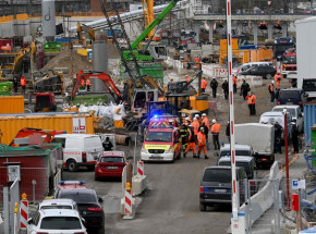 Monachium: wybuch bomby lotniczej z II wojny światowej na placu budowy