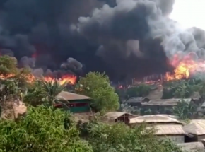 Bangladesz: pożar w obozie dla uchodźców - co najmniej 5 ofiar śmiertelnych, tysiące zniszczonych domów