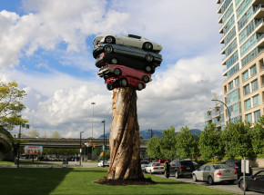 Rzeźba w Vancouver nie jest już dla ptaków?