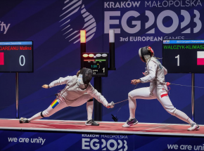 Kraków 2023 - szermierka: medale Walczyk-Klimaszyk i Kaczkowskiego