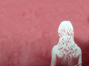 Szczegółowa rzeźba przemoczonej Batszeby 