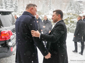 W. Zełenski do Polaków: jestem Wam wdzięczny za pomoc. Dziękuję