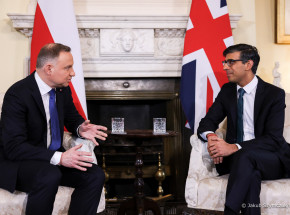 Prezydent A. Duda spotkał się z premierem Wielkiej Brytanii