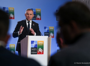 Prezydent: jeśli Polska zostanie zaatakowana, wojska NATO natychmiast staną do jej obrony