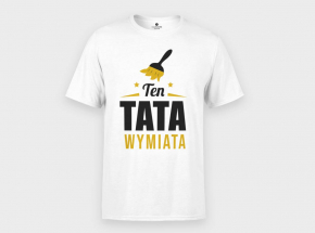 Koszulki z napisem "tata" – świetny sposób, żeby powiedzieć mu o ciąży! Zobacz najlepsze wzory