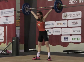 Podnoszenie ciężarów - MŚJ: Zuzanna Polka pod koniec stawki