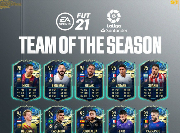 FIFA 21 TOTS: Drużyna Sezonu z La Ligi