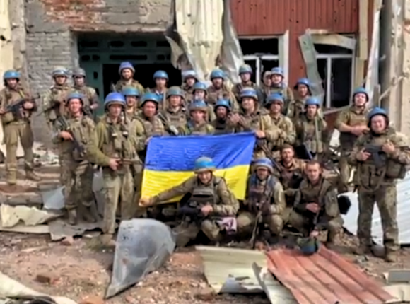 Siły ukraińskie odbijają miasto Łyman z rąk Rosjan [AKTUALIZACJA]