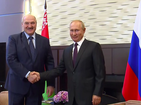 Rozmowa Putina i Łukaszenki o sytuacji na polsko-białoruskiej granicy