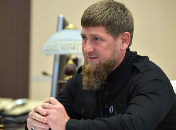 R. Kadyrow: moi synowie odwiedzili front w Ukrainie