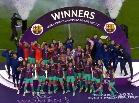 LM kobiet: koncert FC Barcelony w finale, Katalonki z pucharem!