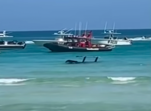 USA: helikopter spadł do wody kilka metrów od kąpiących się ludzi