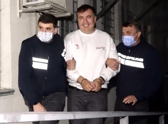 Gruzja: były prezydent Micheil Saakaszwili aresztowany po powrocie do kraju