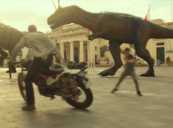 Dinozaury sieją chaos w drugim zwiastunie "Jurassic World Dominion"