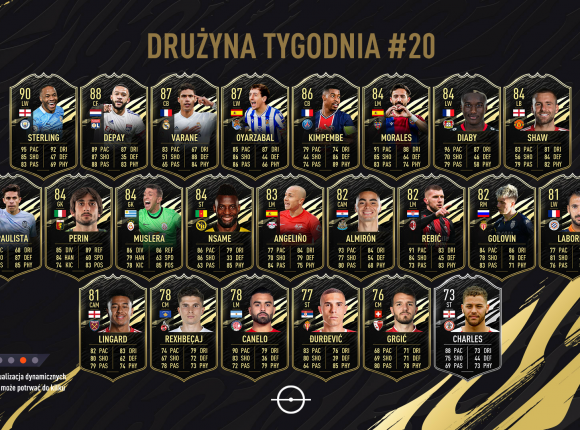 FIFA 21: TOTW 20 - ta karta będzie siała postrach na wirtualnych boiskach!