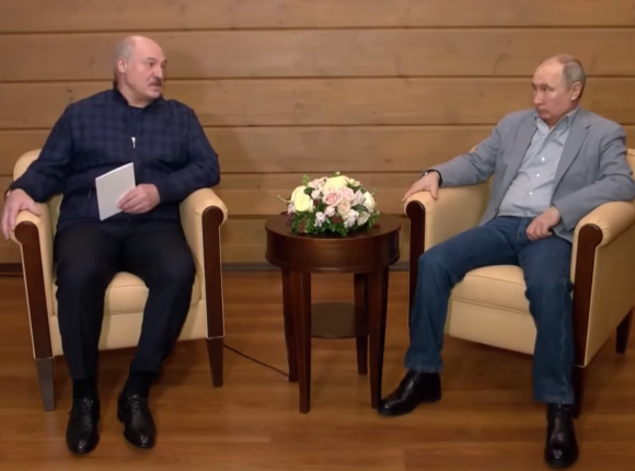 Alaksandr Łukaszenka z wizytą w Federacji Rosyjskiej
