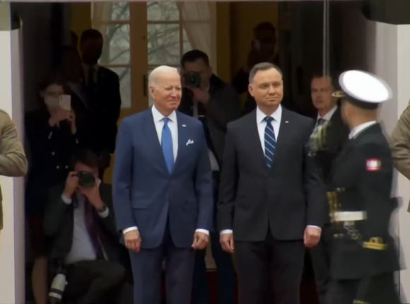 Joe Biden rozpoczął dwudniową wizytę w Polsce [AKTUALIZACJA]
