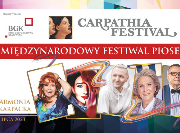 19. edycja Międzynarodowego Festiwalu Piosenki „Carpathia Festival” już w ten weekend!