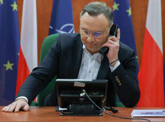 Prezydent po rozmowie z J. Bidenem: „Zapewniam Państwa, że Polska jest bezpieczna”