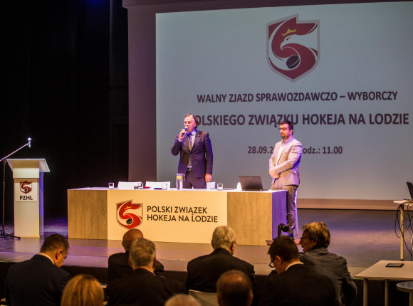 Hokej: Minkina prezesem PZHL na kolejną kadencję