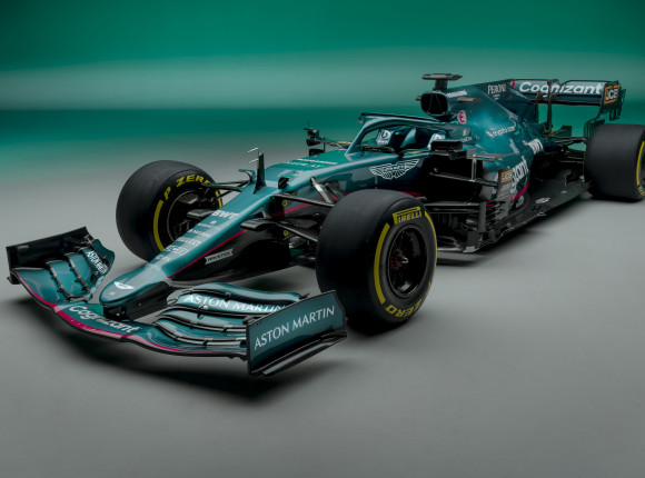 Formuła 1: Aston Martin Zaprezentował bolid na sezon 2021